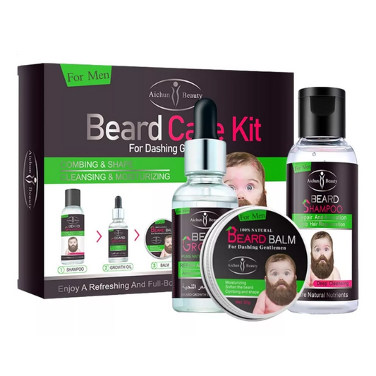 Beard Code Pro™ Kit para el cuidado de la barba 3 en 1